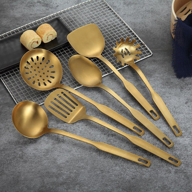 Creative Stainless Steel Tableware Cooking Tool Set 6 Piece Set