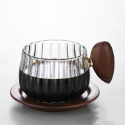 Wholesale High Temperature Resistant Water Cup Pour-over Coffee Glassware Household Sharing Ice