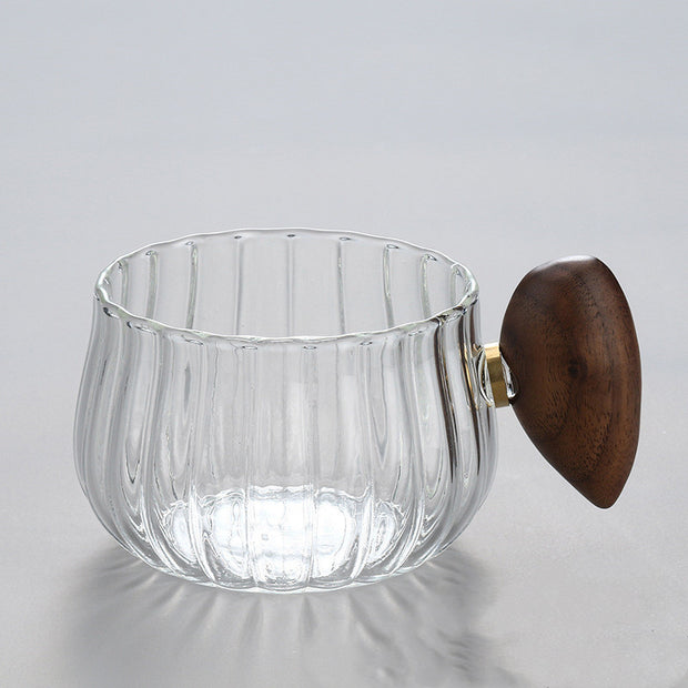 Wholesale High Temperature Resistant Water Cup Pour-over Coffee Glassware Household Sharing Ice